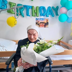 Nećakinja bl. Alojzija Stepinca s. M. Magdalena Mrzljak proslavila 100. rođendan